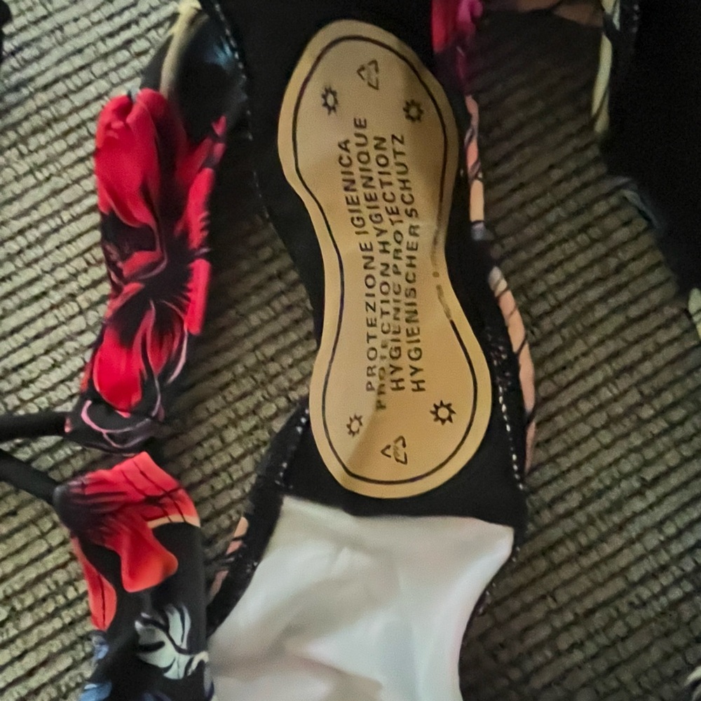 Floral Bikini Set - Black and Pink brand new - Picture 7 of 10